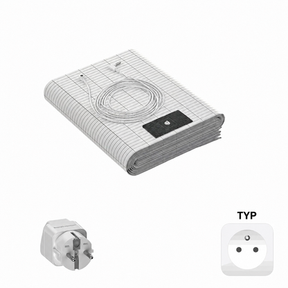 Grounding Silver Cotton Bed Sheet Grounding Mat Anti-static Bed Sheet