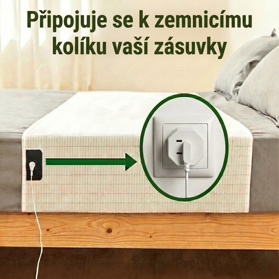 Grounding Silver Cotton Bed Sheet Grounding Mat Anti-static Bed Sheet